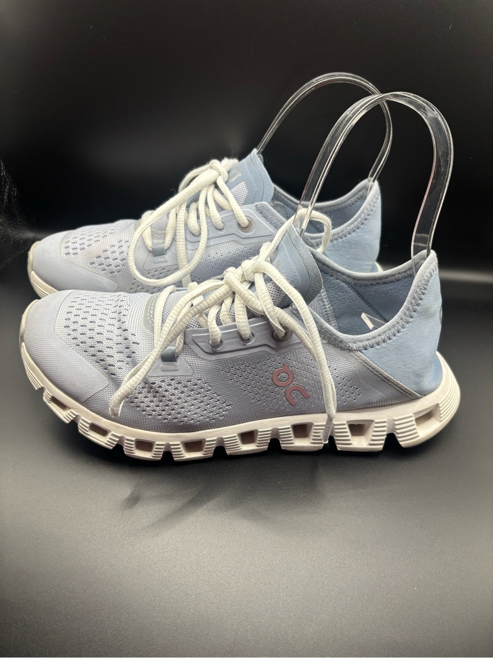 On Women's Cloud-Style Lightweight Running Shoes - Light Blue